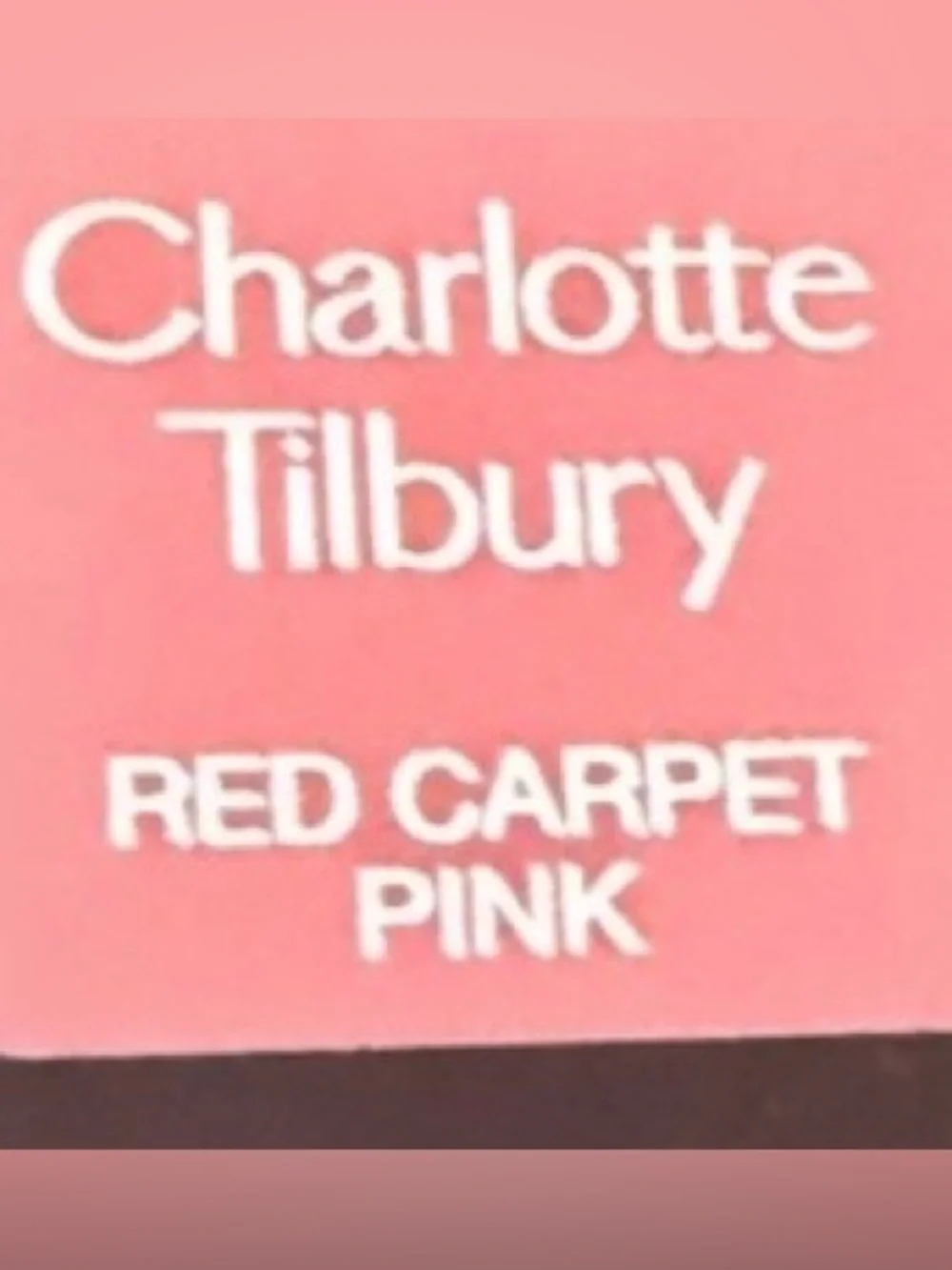 Charlotte Tilbury K.I.S.S.I.N.G Satin Shine Lipstick Red Carpet Pink NIB